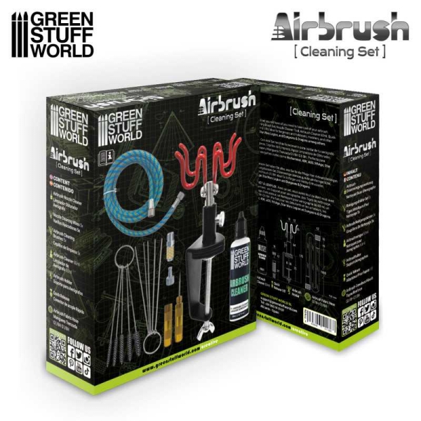 Green Stuff Airbrush Cleaning Set